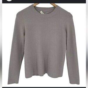 Babaton MacMurray Lilac Fog Kite Back Crewneck Size XS